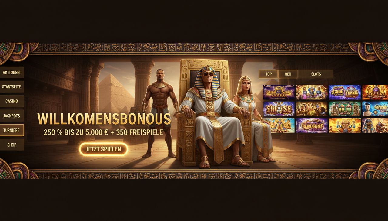 Screenshot der Realz Casino-Lobby mit Spielkategorien und Bonusbanner